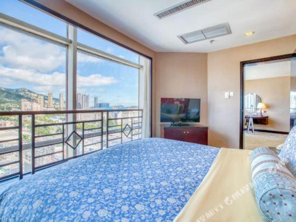 Qingdao Blue Horizon Hotel Laoshan Экстерьер фото