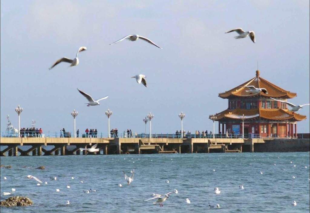 Qingdao Blue Horizon Hotel Laoshan Экстерьер фото
